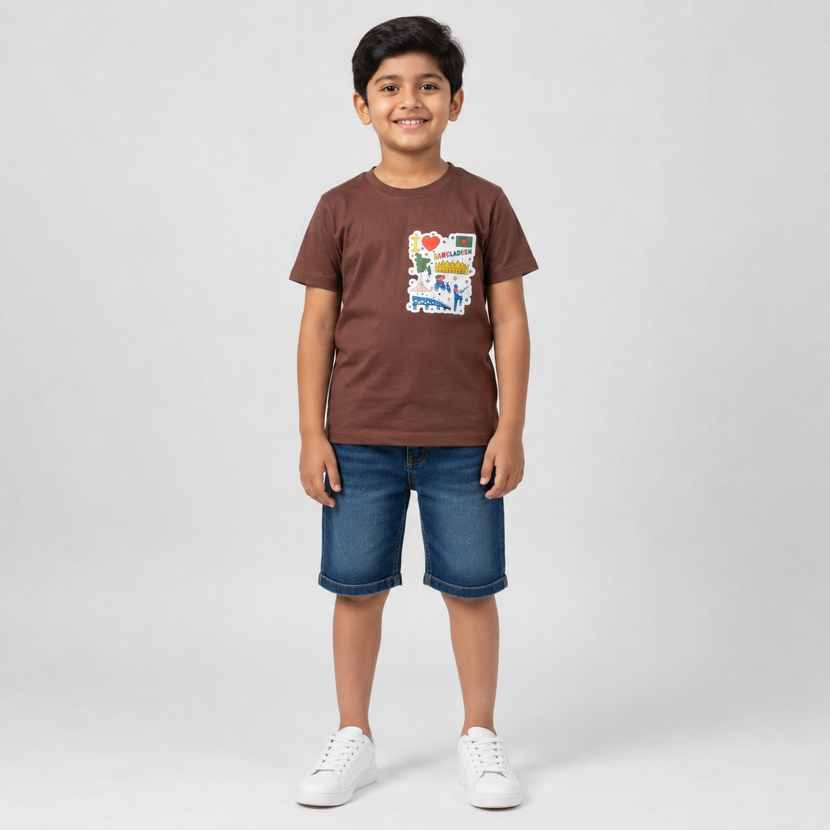 Winner Boys coffee T Shirt 80339