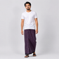 Winner Wine Check Men's Lungi (5.5 Hand) - 44011