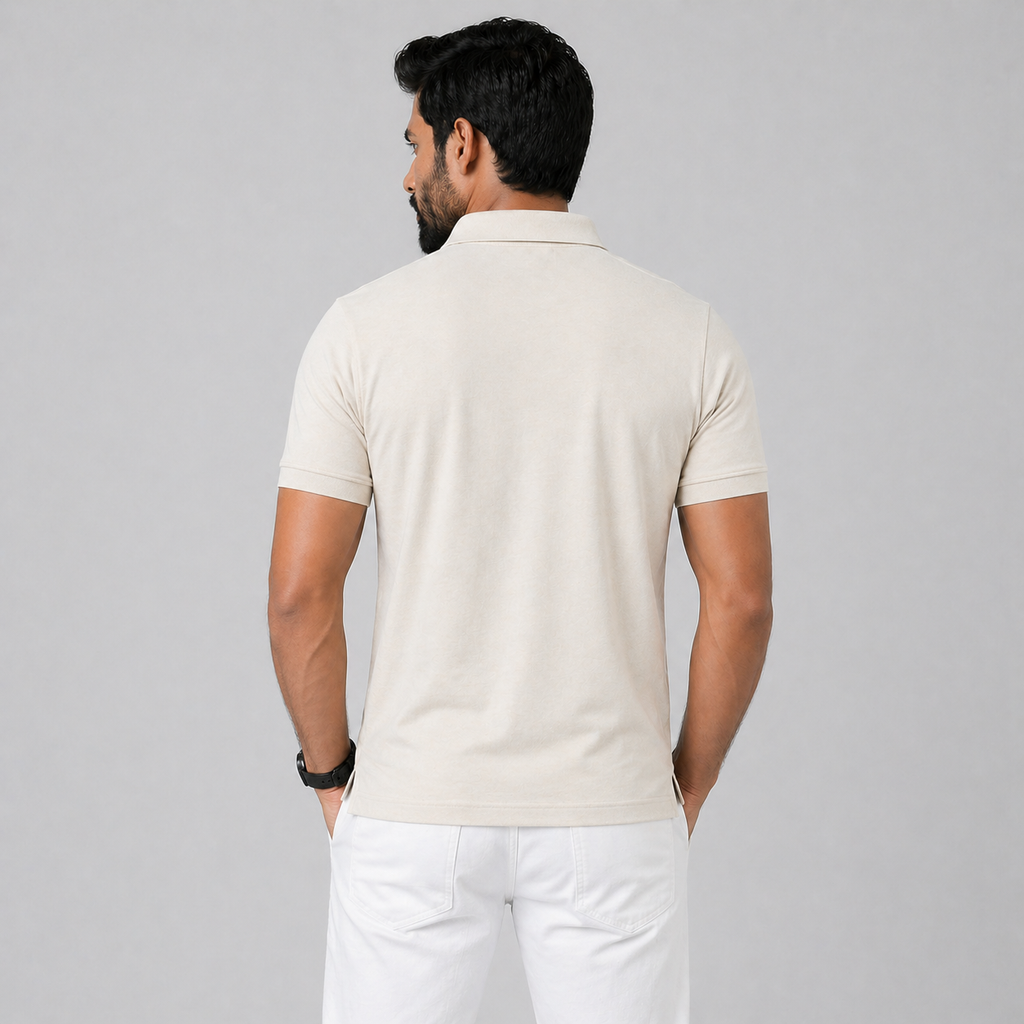 Winner Mens  Cannol Cream Polo T Shirt - 73990