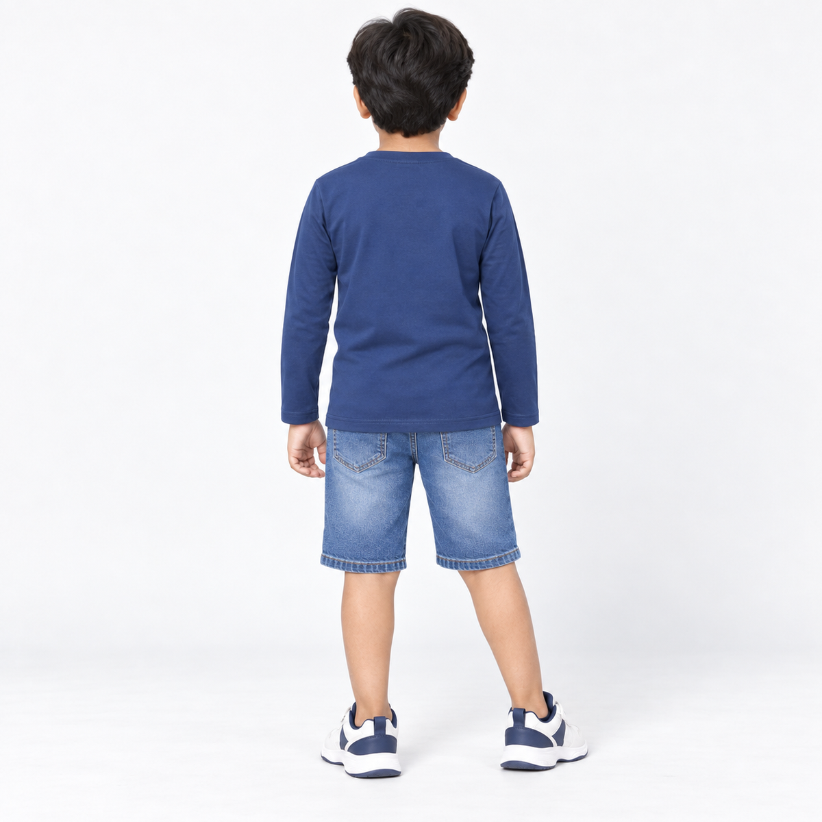 Winner Boys Estate Blue Full Sleeve T Shirt 80344