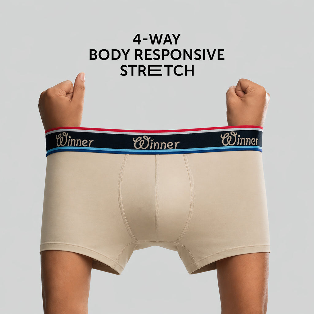 Winner Mens Gold Luxury Boxer - 43713