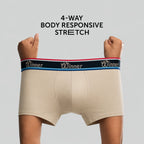 Winner Mens Gold Luxury Boxer - 43713