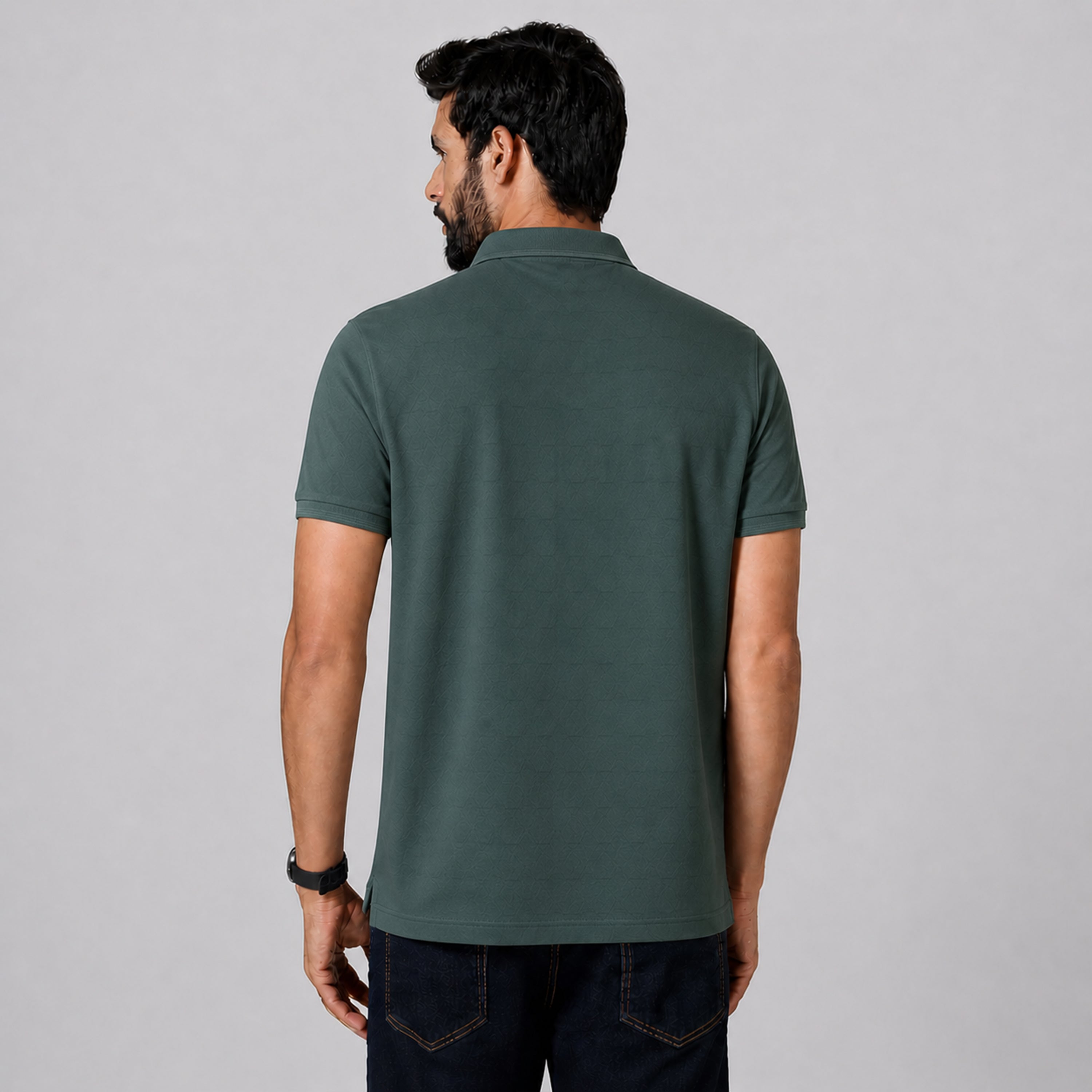 Winner Mens Green Polo T Shirt - 73584