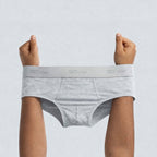 Winner's Mens Grey Comforter Brief - 43684