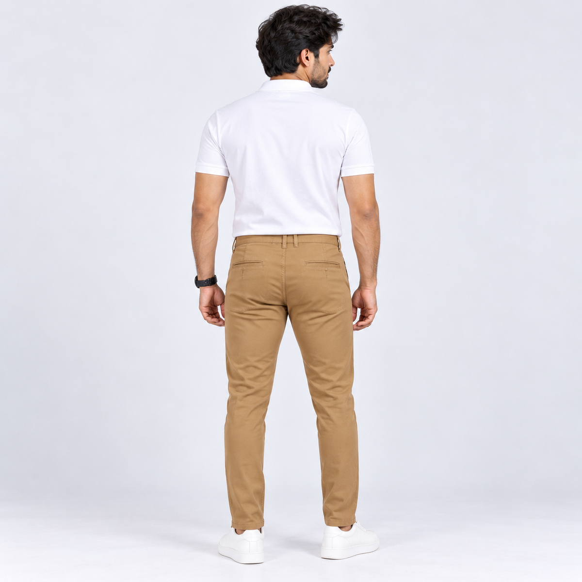 Winner Men's Khaki Gaberdine Pant 80334