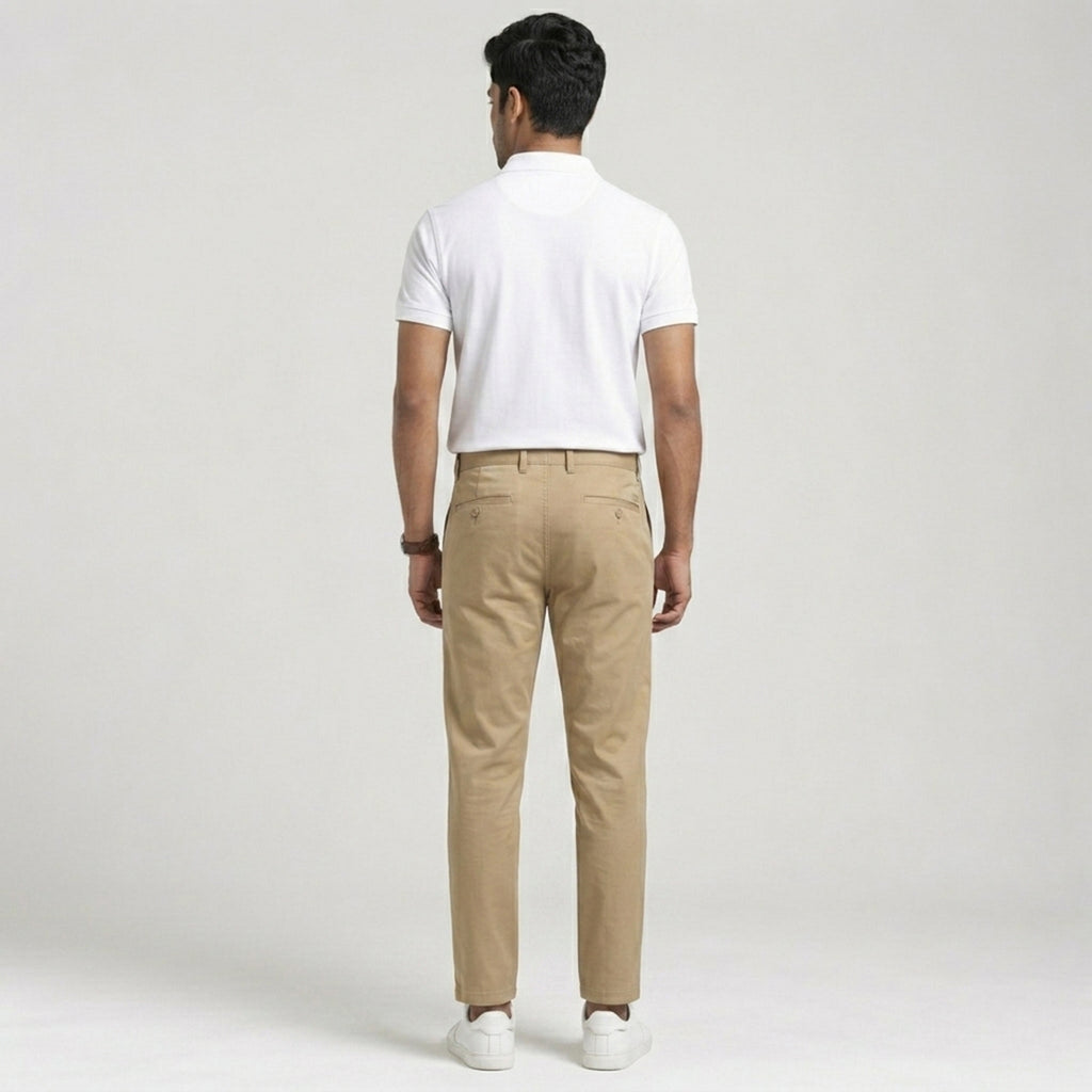 Winner' S  Deep Khaki Twill Pant-73650
