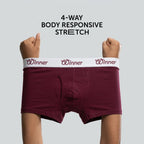 Men's Maron Deluxe Boxer - 43606