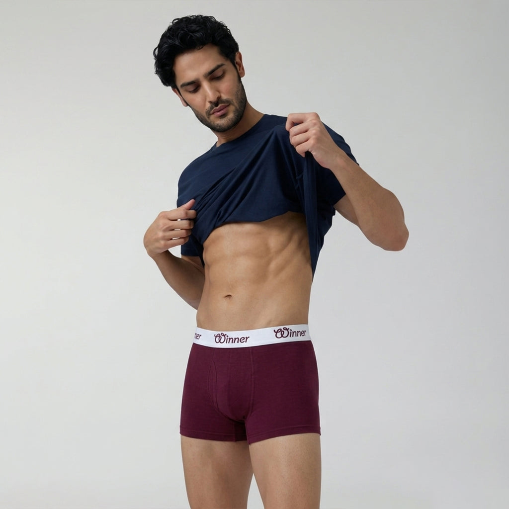 Men's Maron Deluxe Boxer - 43606