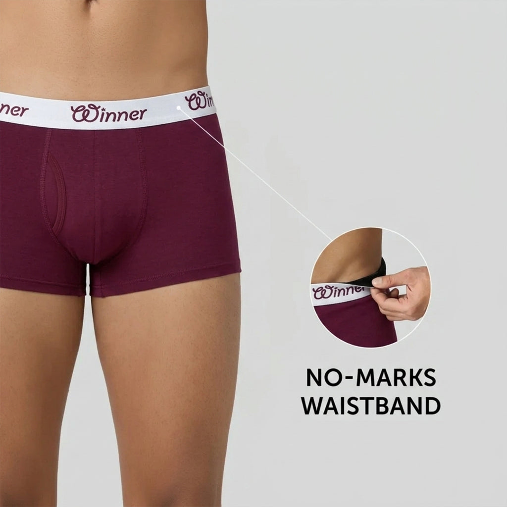 Men's Maron Deluxe Boxer - 43606