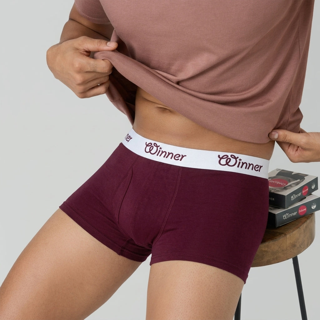 Men's Maron Deluxe Boxer - 43606