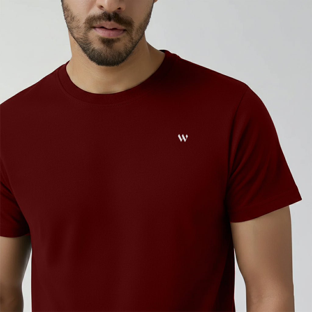 Winner Mens Maroon Regular T Shirt - 73435