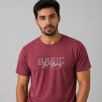 Winner Men's Maroon T Shirt - 80089