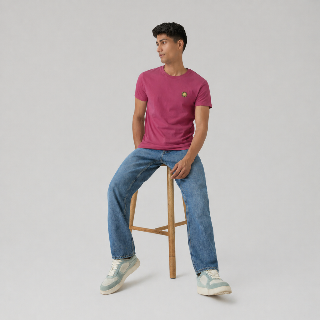 Winner's Mens Maroon T Shirt - 80087