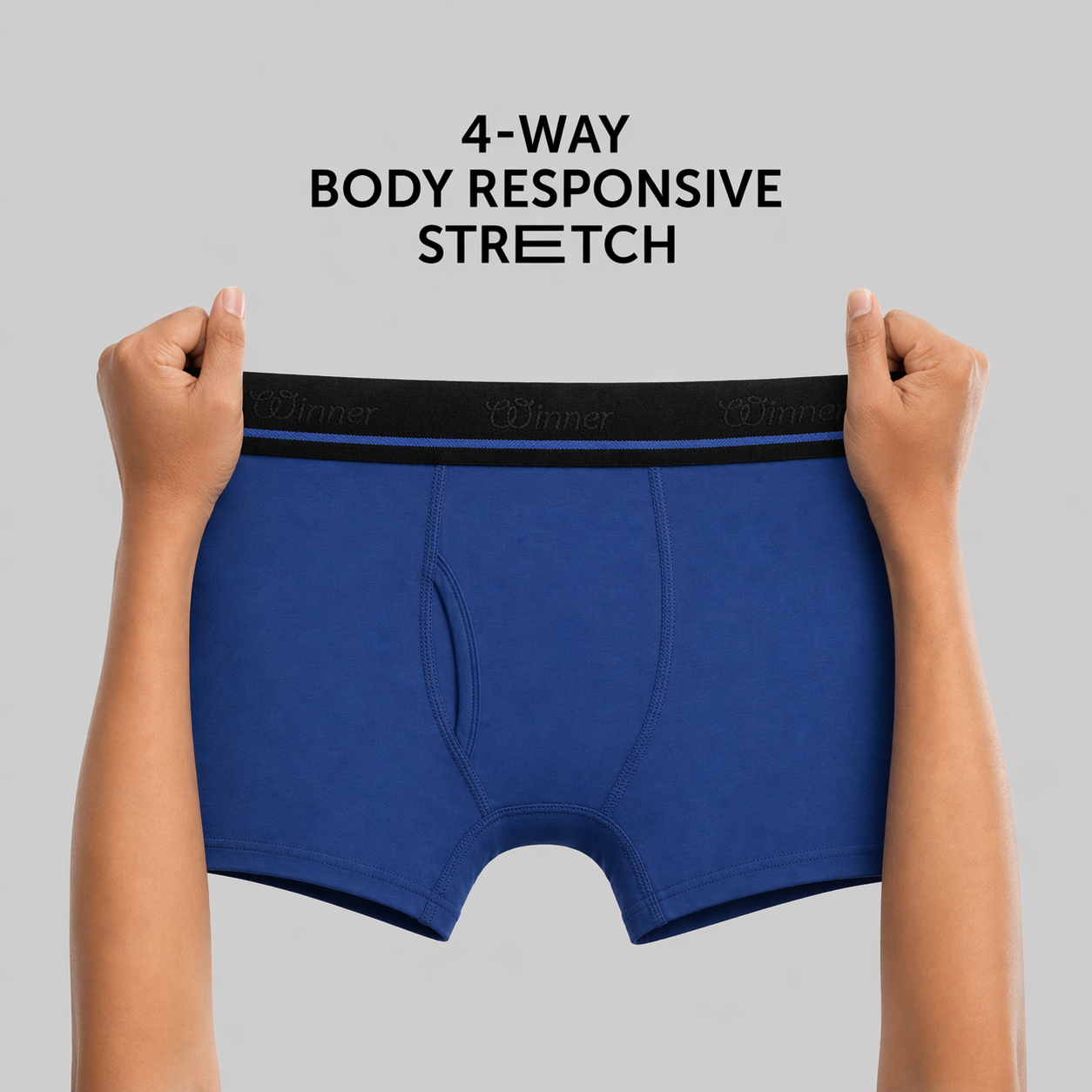 WINNER MEN'S Navy Perfeto Boxer - 43754