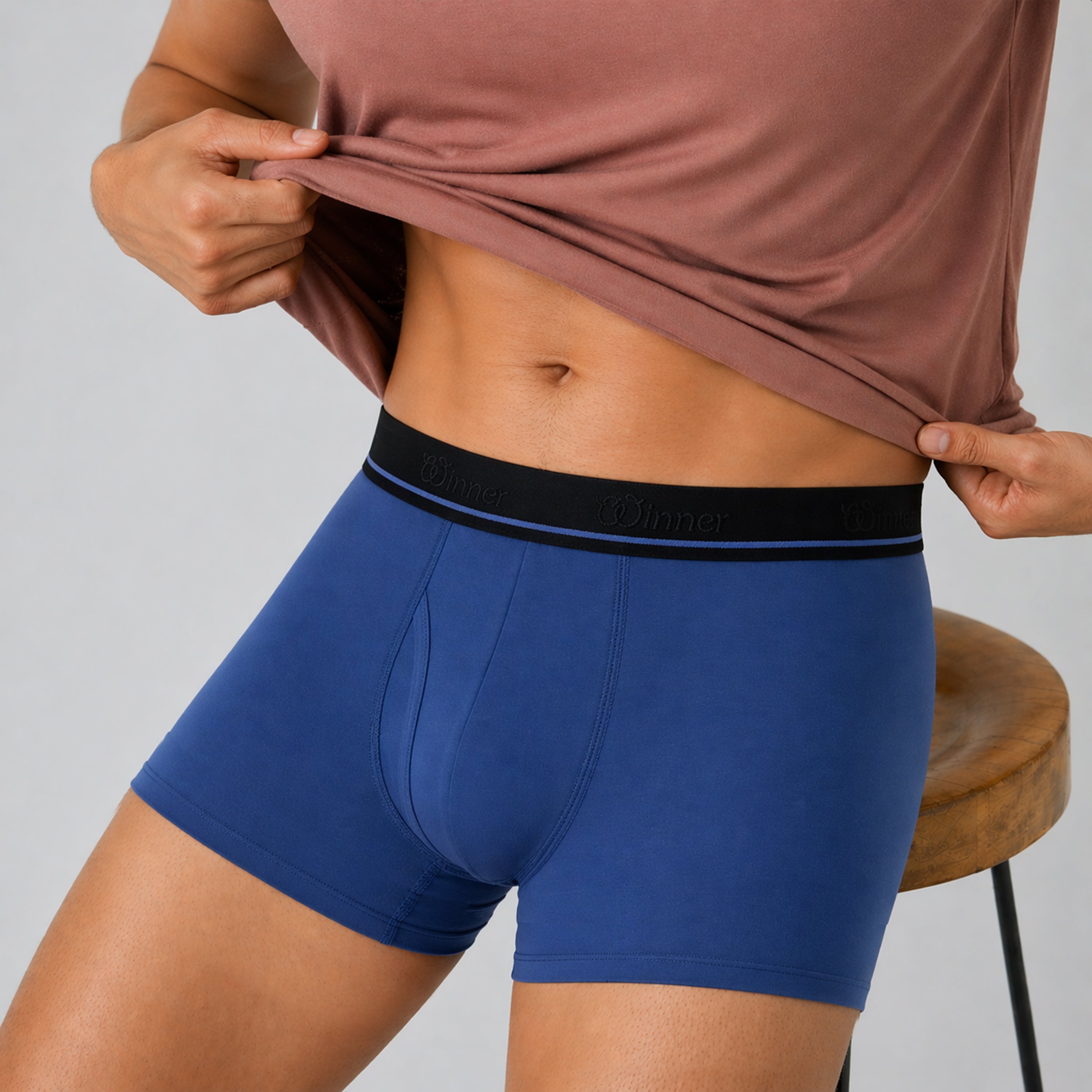 WINNER MEN'S Navy Perfeto Boxer - 43754