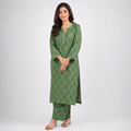 Olive Ladies Cord Set - 80003