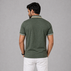 Winner's Men's Olive Polo Shirt - 73537