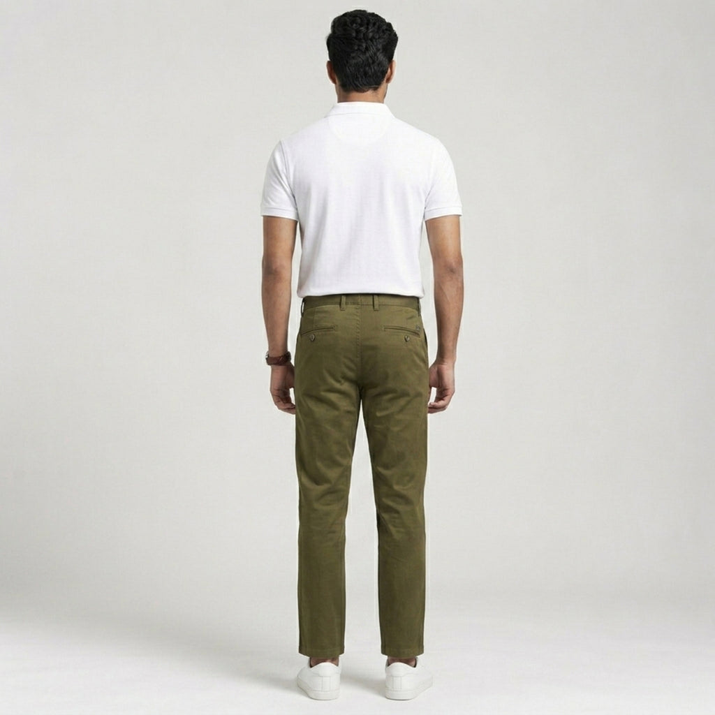 Winner' S  Olive Twill Pant-73650