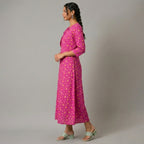 Winner' S  Pink Aop-1 Ladies Top-73152
