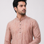 Winner Mens Pink Panjabi - 73921