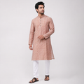 Winner Mens Pink Panjabi - 73921