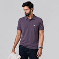 Winner Mens Purple Polo T Shirt - 73584
