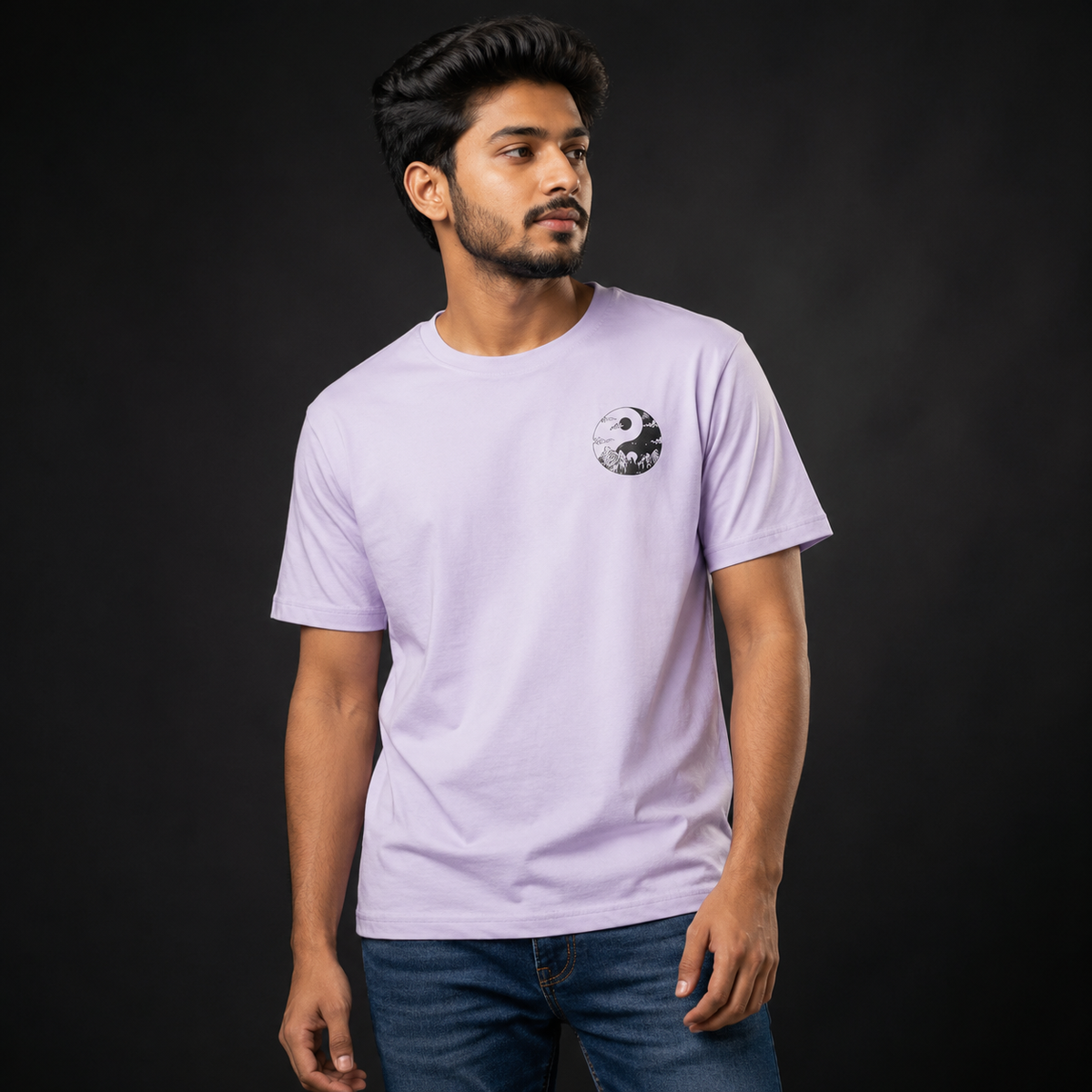 Winner Men's Purple T-Shirt - 80291