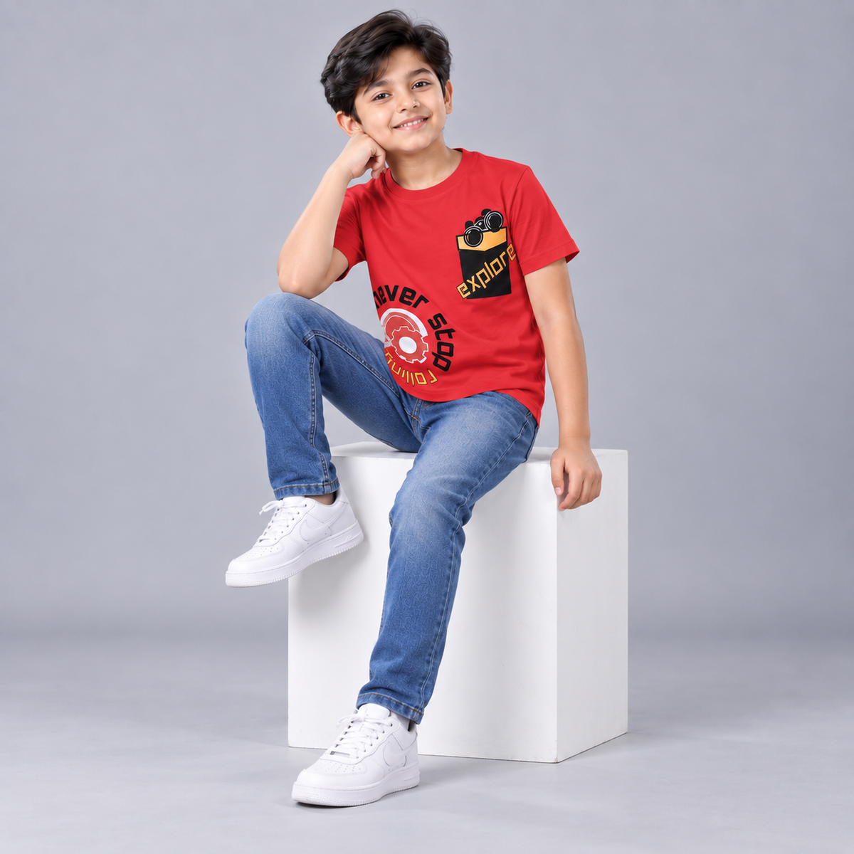 Winner Boys RED T Shirt 80256