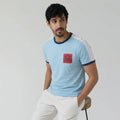 Winner Mens Sky Blue T Shirt - 80122