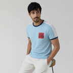Winner Mens Sky Blue T Shirt - 80122