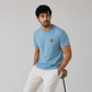 Winner Mens Sky Blue T Shirt- 80087