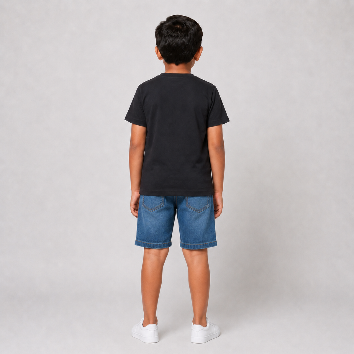 Winner Boys TopShoe Black T Shirt 80338