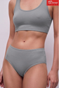 Winner Women's Grey  Bra  & Panty Set - 73634