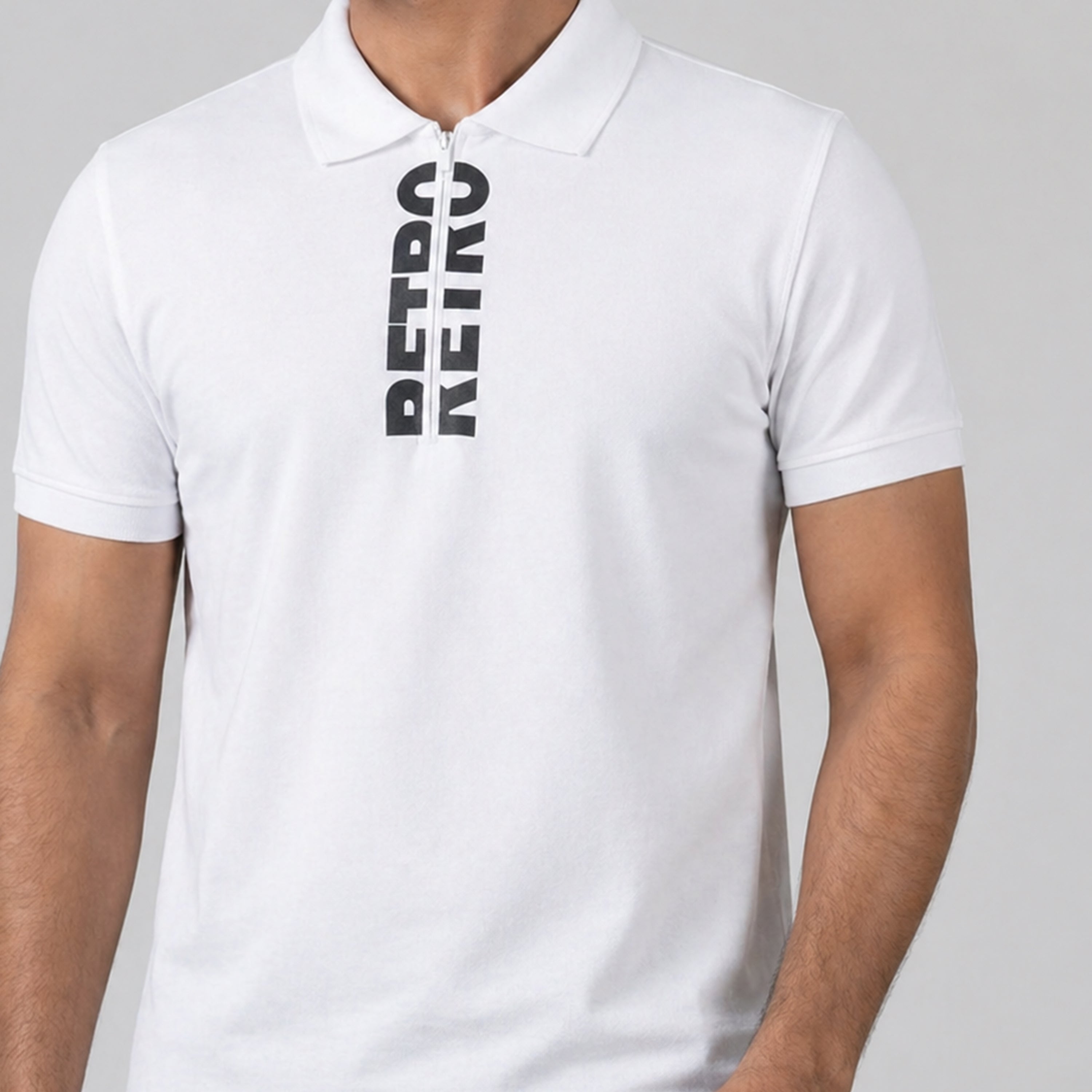 Winner's Mens White Polo T Shirt - 73990