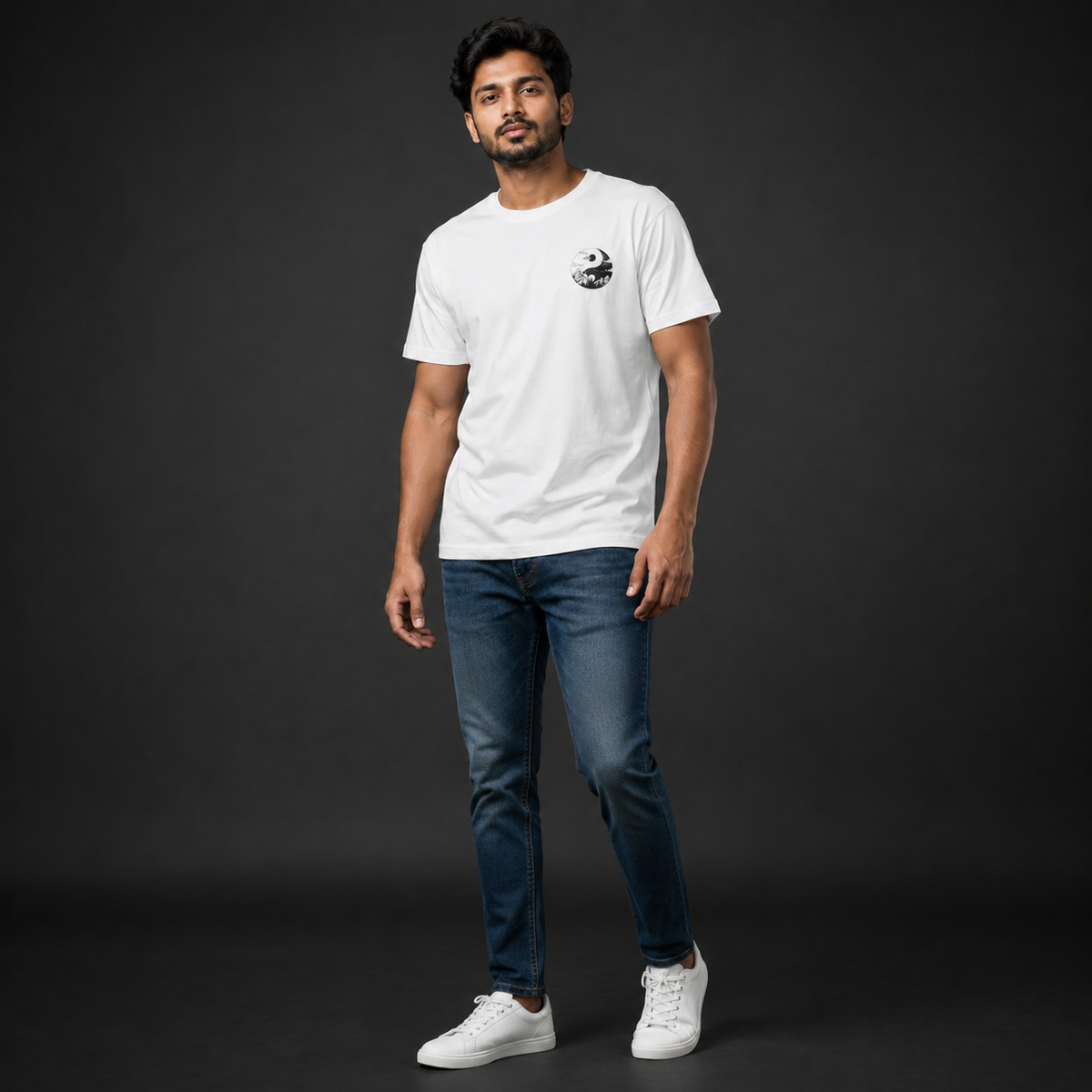 Winner Men's white T-Shirt - 80291