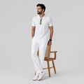 Winner's Mens White Polo T Shirt - 73990