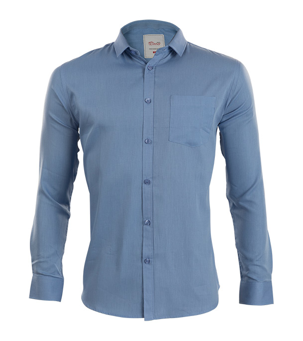 Men :: Men's Formal shirt-Sky blue