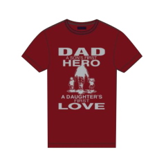 WINNER EXCLUSIVE FATHER’S DAY T SHIRT MAROON