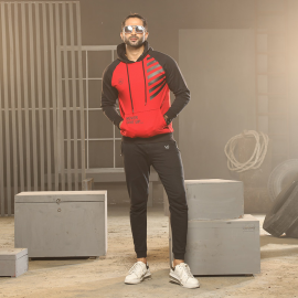 MEN'S HOODIE (RED)