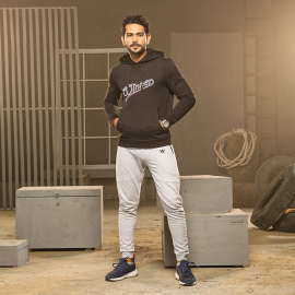 MEN'S HOODIE (BLACK)